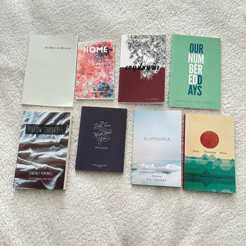 Poetry books